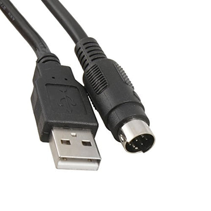 uxcell USB to RS422 PLC Programming Cable 2.5M/8.2ft USB-SC09-FX Cable for Mitsubishi MELSEC PLC Programming