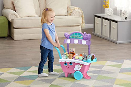 LeapFrog Scoop and Learn Ice Cream Cart Deluxe (Frustration Free Packaging), Pink