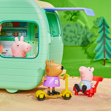 Buy Peppa Pig Caravan Playset with 3 Figures and 6 Accessories, Preschool Toys for 3 Year Old Girls and Boys and Up in India