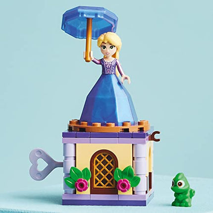 buy LEGO Disney Princess Twirling Rapunzel 43214 Building Toy with Diamond Dress Mini-Doll and Pascal in india