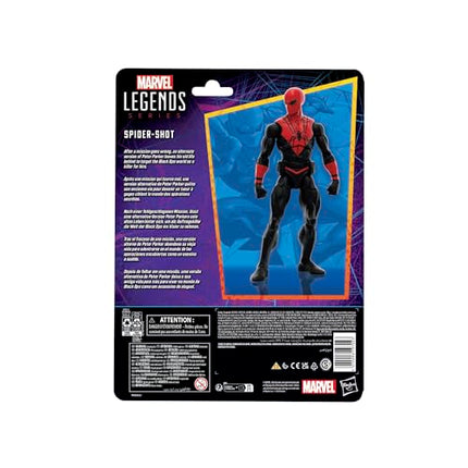 MARVEL Legends Series Spider-Shot, Spider-Man Comics Collectible 6-Inch Action Figure