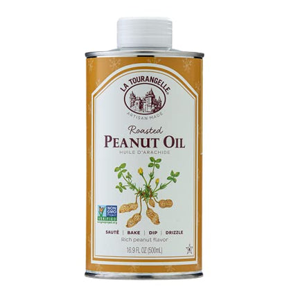 Buy La Tourangelle, Roasted Peanut Oil, Slow Roasted Expeller-Pressed for Rich Flavor, Perfect for Cooking in India