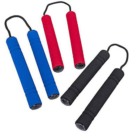 ArtCreativity Foam Toy Nunchucks for Kids in Assorted Colors (Set of 3) Training Nunchucks Toys with Soft Handles, Best Gift for Boys and Girls