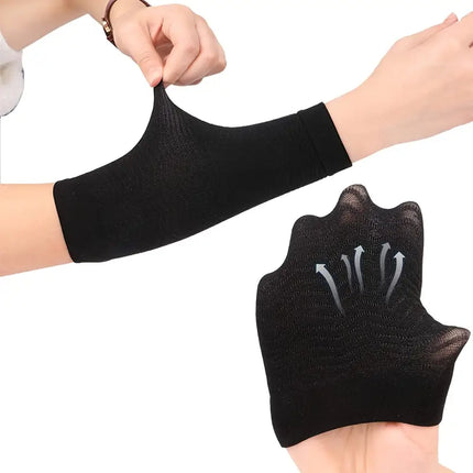 Maxbell Arm Sleeves Elastic Short Arm Covers - Protect, Comfort, and Style