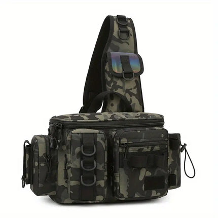 Waterproof Fishing Backpack with Rod Holder