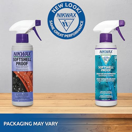 Buy Nikwax Softshell Proof Spray-On High Performance Waterproofing Renewal Treatment Restores DWR in India