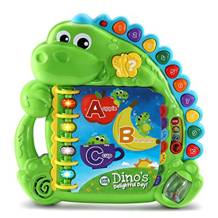 LeapFrog Dino's Delightful Day Alphabet Book, Green