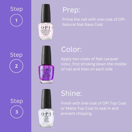 buy OPI Nail Lacquer, Sheer & Shimmer Finish Neutral Nail Polish, Up to 7 Days of Wear, Chip Resistant & in India