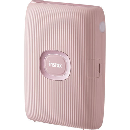 buy Fujifilm INSTAX Mini Link 2 Smartphone Printer Soft Pink Bundle with INSTAX Mini Instant Film 40 Exposures + Microfiber Cleaning Cloth in India