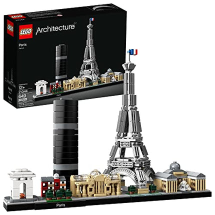 buy LEGO Architecture Paris Skyline, Collectible Model Building Kit with Eiffel Tower and The Louvre in India