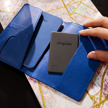 Chipolo CARD Spot - Wallet Tracker, Bluetooth Finder for Wallet - Works only on iPhones with The Find My app