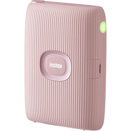 buy Fujifilm INSTAX Mini Link 2 Smartphone Printer Soft Pink Bundle with INSTAX Mini Instant Film 40 Exposures + Microfiber Cleaning Cloth in India