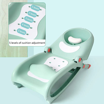 Maxbell Foldable Baby Shampoo Chair - Comfortable Toddler Bath Seat