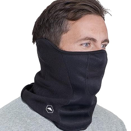 Buy Tough Headwear Winter Face Mask & Ski Mask Neck Gaiter - Cold Weather Half Balaclava - Tactical Neck Warmer for Men & Women in India