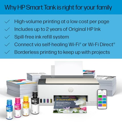 Buy HP Smart-Tank 5000 Wireless All-in-One Ink-Tank Printer with up to 2 years of ink included in India