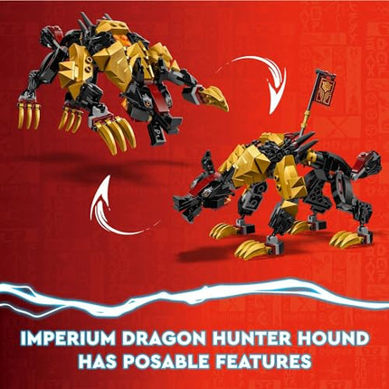 Buy LEGO NINJAGO Imperium Dragon Hunter Hound 71790 Building Set Featuring Monster and Dragon Toys in India