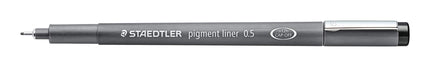 Buy Staedtler Pigment Liner, 0.5mm, Black Ink (308-0.5) in India India
