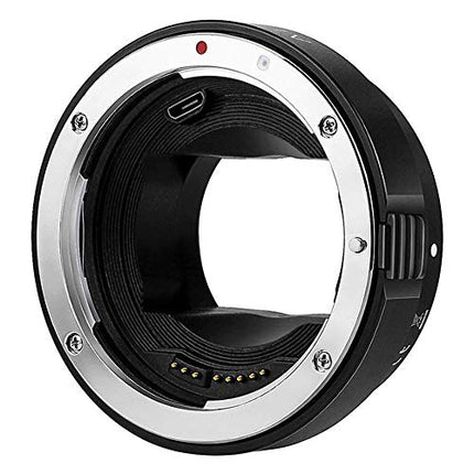 EF/EF-S Lens to Sony E Mount T Smart Adapter, Auto Focus Lens Adapter Ring for Canon EF/EF-S Lens to Sony E Mount Camera (CEF-SE)