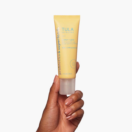 TULA Daily SPF 30 Sunscreen Gel - Broad Spectrum, Non-Greasy, Reef-Safe with Blue Light & Pollution Protection