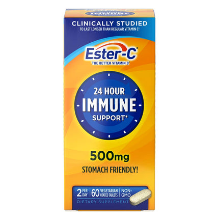 Buy Ester-C Vitamin C, 500mg Tablets, 60-Count, Unflavored (Packaging May Vary) in India India