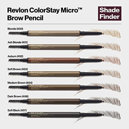 Buy Revlon ColorStay Micro Eyebrow Pencil with Spoolie Brush in India