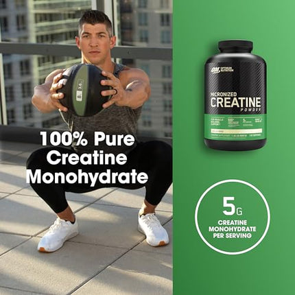 Buy Optimum Nutrition Micronized Creatine Monohydrate Powder, Unflavored, Keto Friendly, 120 Servings (Packaging May Vary) in India India