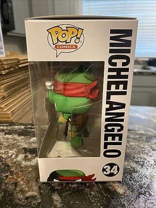 Pop! Comics Teenage Mutant Ninja Turtles: Michelangelo Previews Exclusive Vinyl Figure