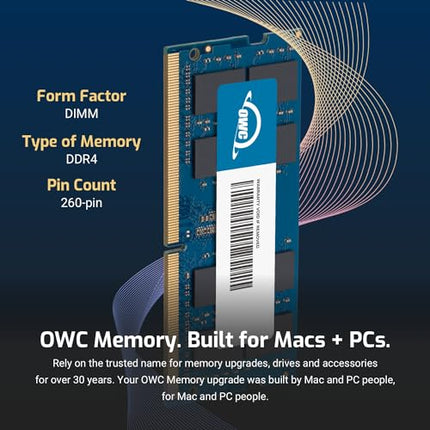 Buy OWC 32GB (2 x 16GB) PC19200 DDR4 2400MHz 260pin SO-DIMMs Memory Ram Upgrade Compatible with 27" and in India