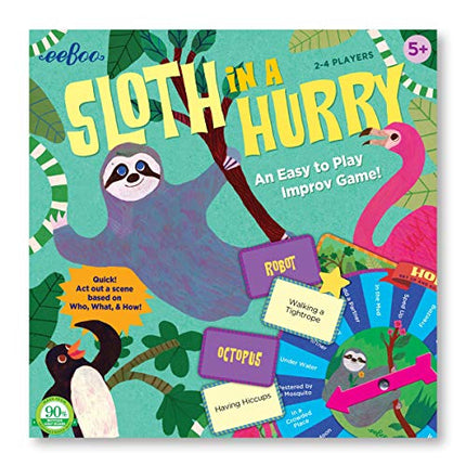 Buy eeBoo Sloth in a Hurry Action Game India Best Price Review