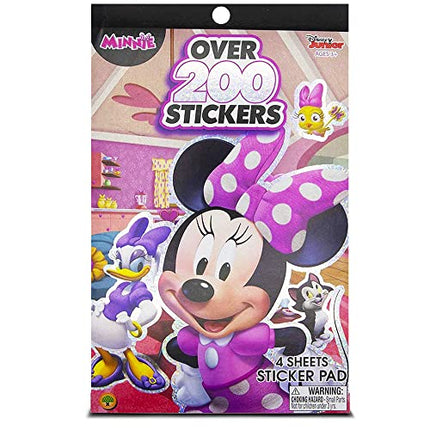 Disney Minnie Mouse Bowtique Sticker Pad Over 200 Stickers