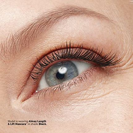 Almay Lenghthening Mascara,Volume & Lift, Eye Makeup, Hypoallergenic and-Fragrance Free, 020 Black Noir, 0.24 Fl Oz