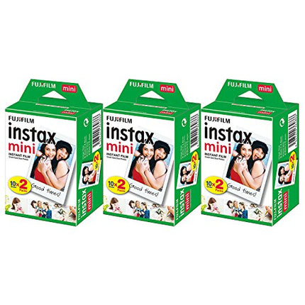 buy Fujifilm Instax Mini Instant Daylight Film ISO 800, 3 x Twin Packs, (60 Exposures) in India