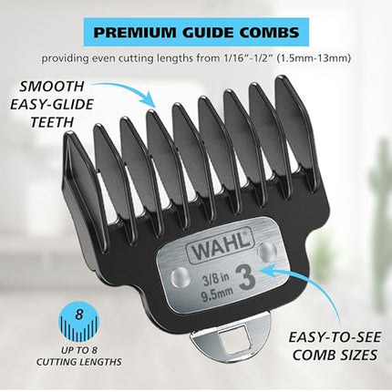 Wahl USA Pro Series High Visibility Skeleton Style Trimmer, Lithium-Ion Cordless Rechargeable All in One Shaving & Close Cutting Beard Trimmer for Men with Near Zero Gap Blade – 3026018