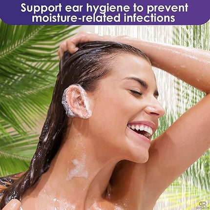 buy 200 Pack Disposable Ear Covers for Shower - Ear Protectors Waterproof Ear Covers for Swimming Ear Covers in india