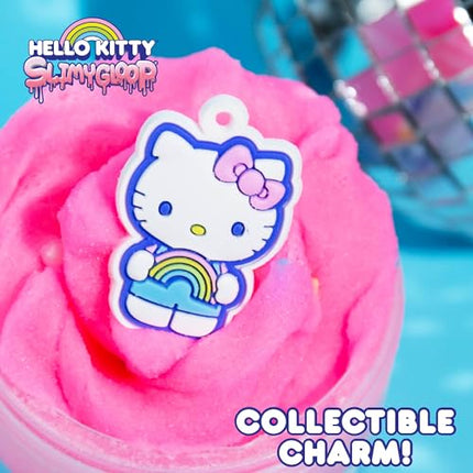 Buy Hello Kitty SLIMYGLOOP, 8 oz. Pink Crystal Slime, Vanilla Scented with Sprinkles, Pearls & Hello Kit in India