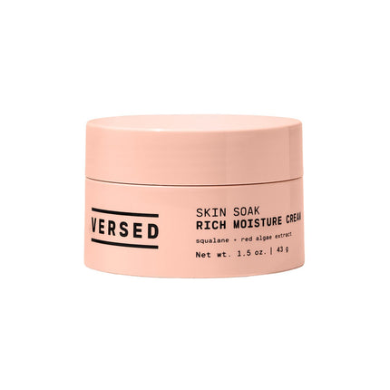 Buy Versed Skin Soak Rich Moisture Face Cream - Daily Facial Moisturizer with Squalane Oil, Hyaluronic Acid in India.