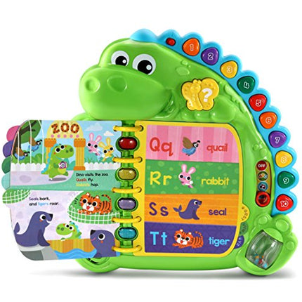 LeapFrog Dino's Delightful Day Alphabet Book, Green