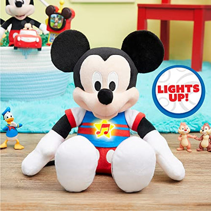 Buy Disney Junior Mickey Mouse Funhouse Singing Fun Mickey Mouse 13 Inch Lights and Sounds Feature Plush in India