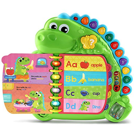 LeapFrog Dino's Delightful Day Alphabet Book, Green