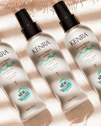 Kenra Sugar Beach Spray 7 | Texturizing Spray | Adds Volume & Texture Without Drying Hair | No Crunch Or Stickiness | All Hair Types | 4 fl. oz