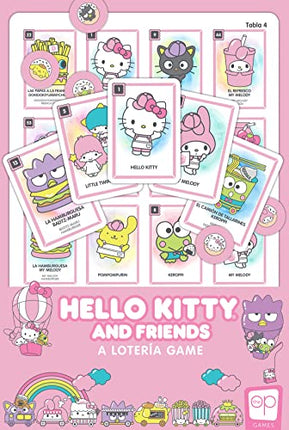 Hello Kitty Loteria Game - Custom Bingo Style Inspired by Spanish Words & Mexican Culture