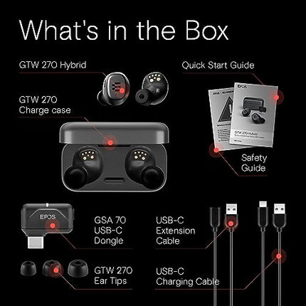 buy EPOS GTW 270 Hybrid Wireless Gaming Earbuds in India