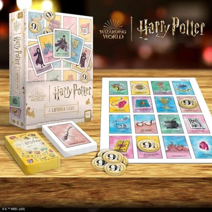 Harry Potter Loteria Game - Bingo Style with Custom Artwork Inspired by Mexican Culture