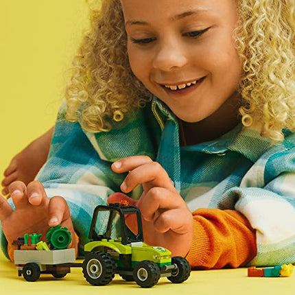 Buy LEGO City Park Tractor 60390, Toy with Trailer for Kids Ages 5 Plus, Farm Vehicle Construction Set in India