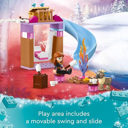 Buy LEGO Disney Frozen Elsa's Frozen Princess Castle Toy Set for Kids, Includes Elsa and Anna Mini in India.