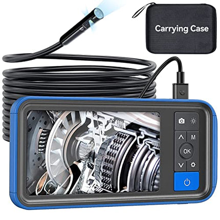 buy Triple Lens Endoscope with Light, Teslong 4.5" HD Snake Borescope Inspection Camera in India