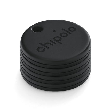 buy Chipolo ONE Spot - 4 Pack - Finder, Bluetooth Tracker - Works with The Apple Find My app (only for iOS) - Almost Black in India