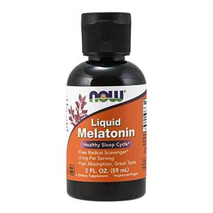 Buy NOW Supplements, Liquid Melatonin, 3 mg Per Serving, Fast Absorbtion and Great Taste, 2-Ounces India