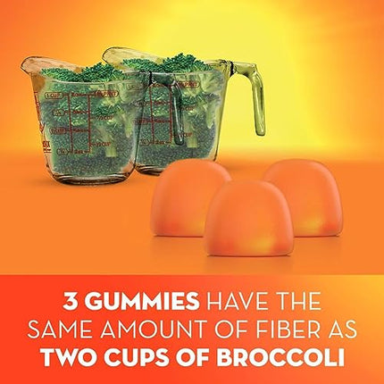Buy Metamucil Fiber Supplement Gummies, Sugar Free Orange Flavor, 5g Prebiotic Plant Based Fiber Blend, 120 Count in India India
