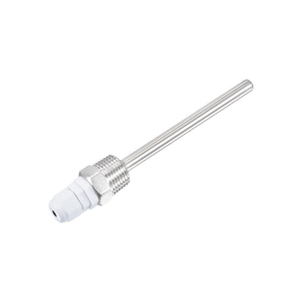 uxcell 8mm Dia G1/2 Thermowell Weldless Stainless Steel 201 100mm Length for Beer Fermenter